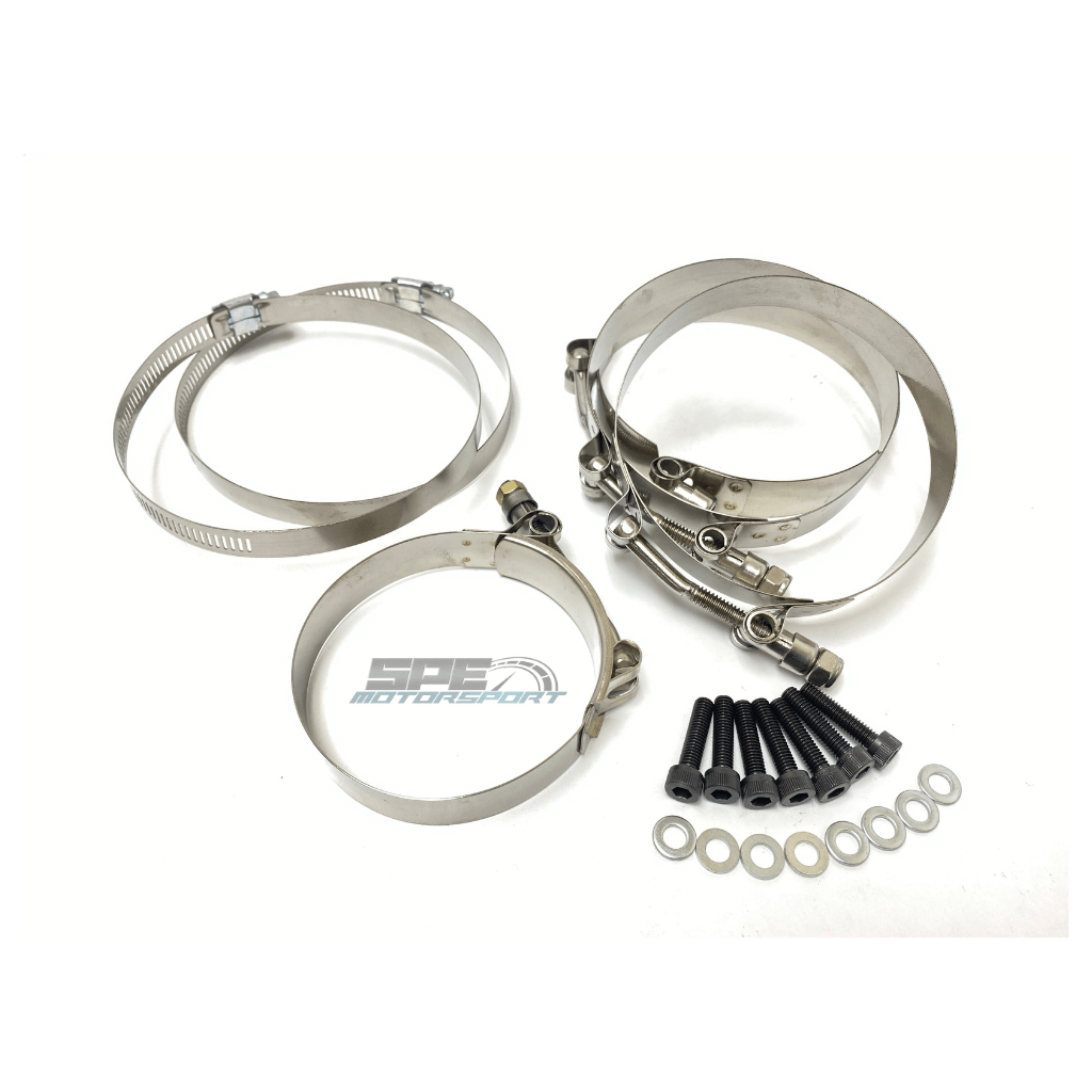 SPE Motorsport 2011–2026 6.7L Powerstroke Intake Piping Kit – Custom Powder Coated