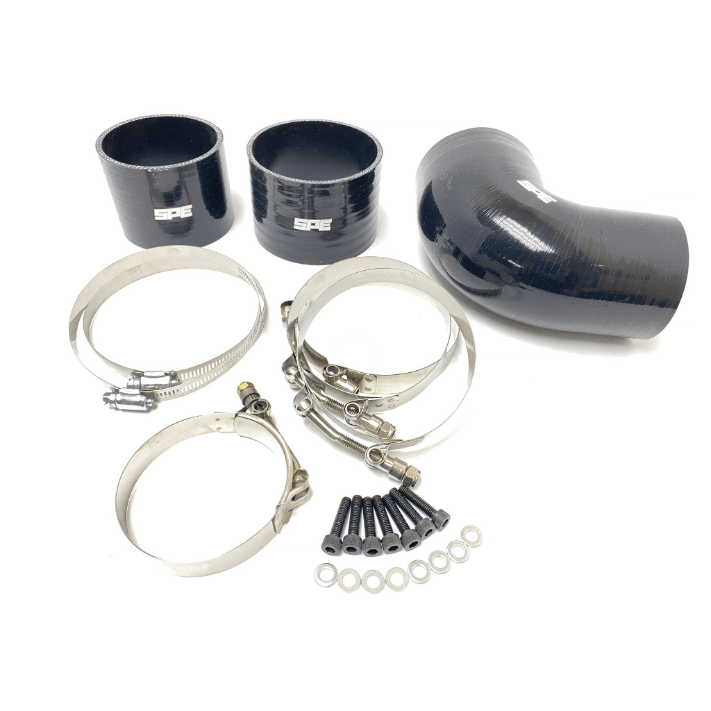 SPE Motorsport 2011–2026 6.7L Powerstroke Intake Piping Kit – Custom Powder Coated