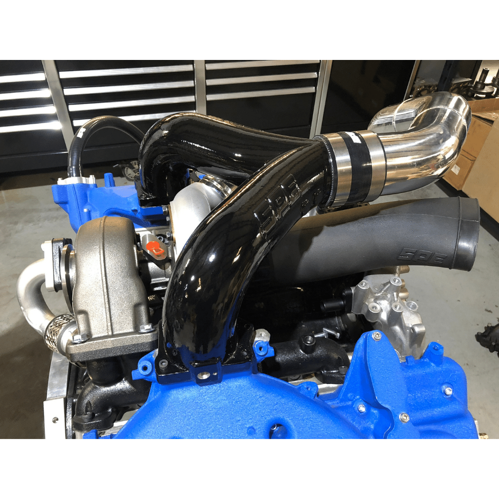 SPE Motorsport 2011–2026 6.7L Powerstroke Intake Piping Kit – Custom Powder Coated