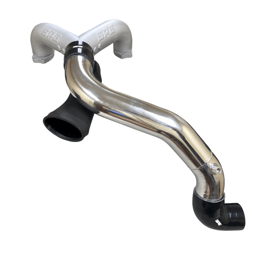 SPE Motorsport 2011–2026 6.7L Powerstroke Intake Piping Kit – Custom Powder Coated