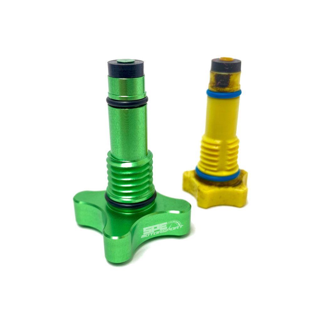 SPE 6.7L Powerstroke Billet Fuel Drain Valve- Fits 2011-2016