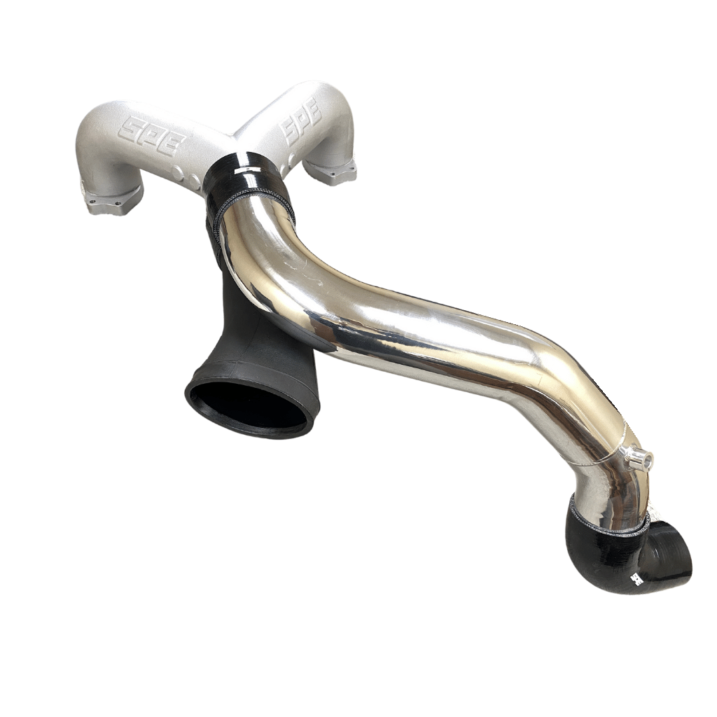 SPE Motorsport 2011–2026 6.7L Powerstroke Intake Piping Kit – Custom Powder Coated