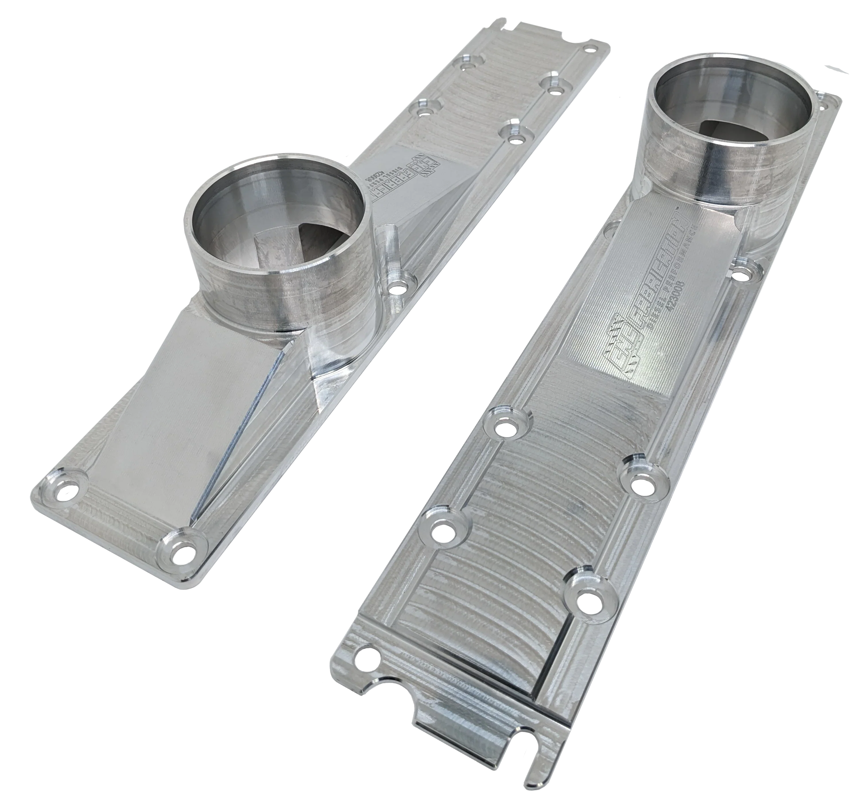 99.5-03 7.3L CNC Fabrication Billet Intake Plenums