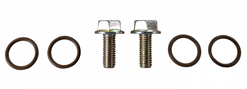 03-04 6.0L CNC Fabrication In-line Transmission Filter By-pass Manifold