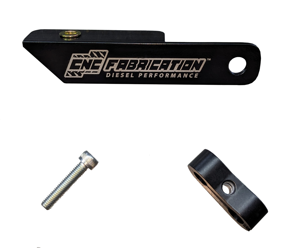 98.5-03 7.3L 4R100 Transmission Cooler Line Kit w/ 3/8 Inch Barbs CNC Fabrication
