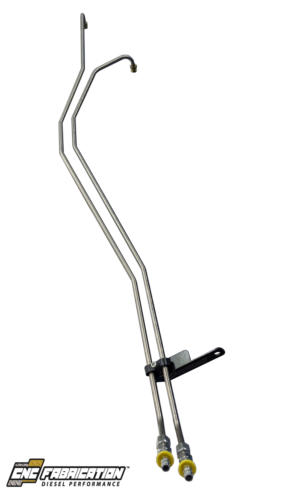 98.5-03 7.3L 4R100 Transmission Cooler Line Kit w/ 1/2" Barbs CNC Fabrication