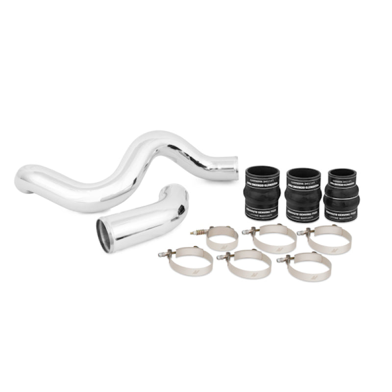 Mishimoto Polished Hot Side Intercooler Pipe & Boot Kit 2011-2016 LML Duramax 6.6L