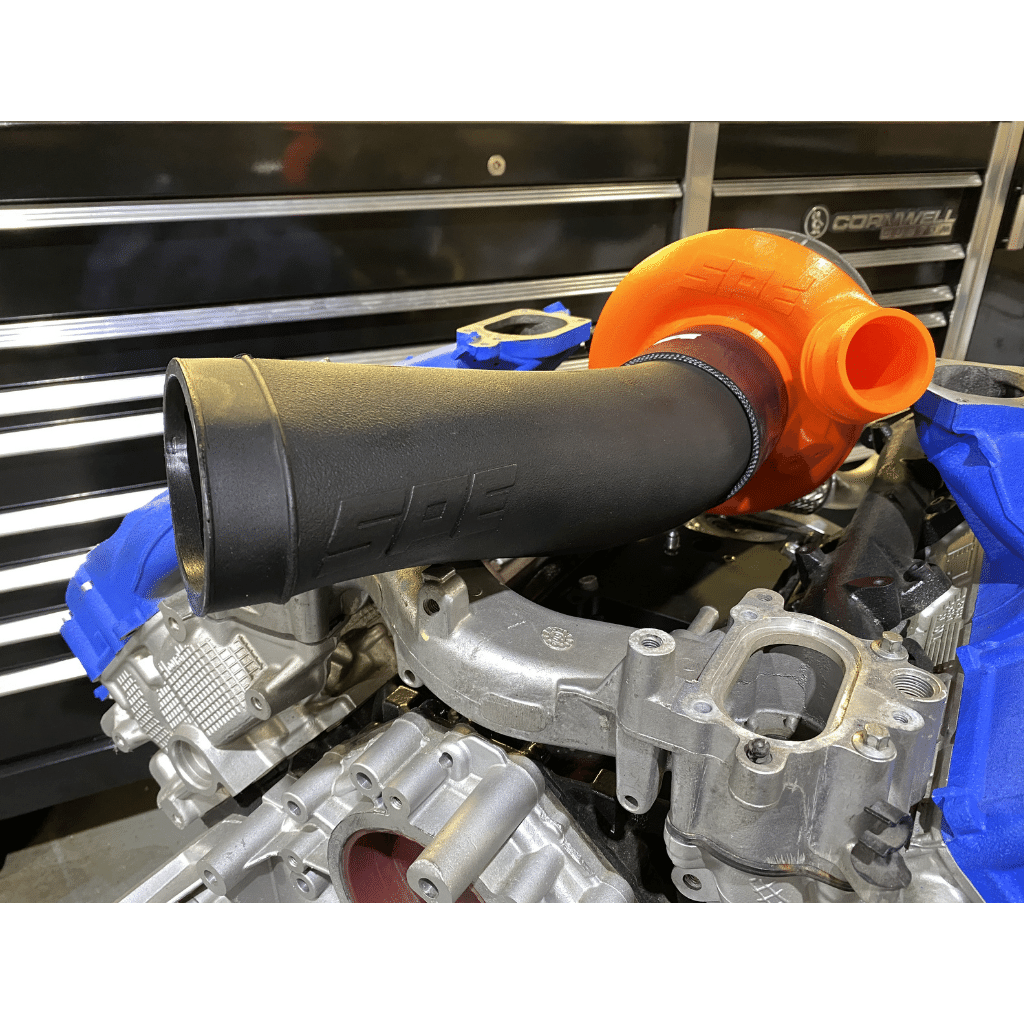 SPE Motorsport 2011–2026 6.7L Powerstroke Intake Piping Kit – Custom Powder Coated