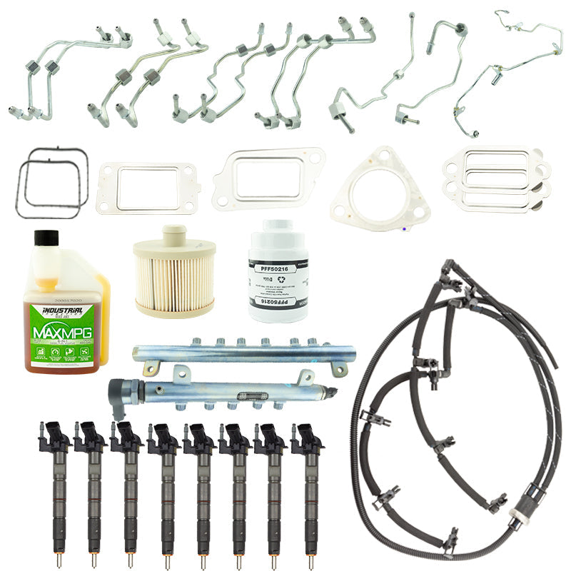 Industrial Injection 11-16 Duramax 6.6L LML Bosch Disaster Kit WITHOUT CP4