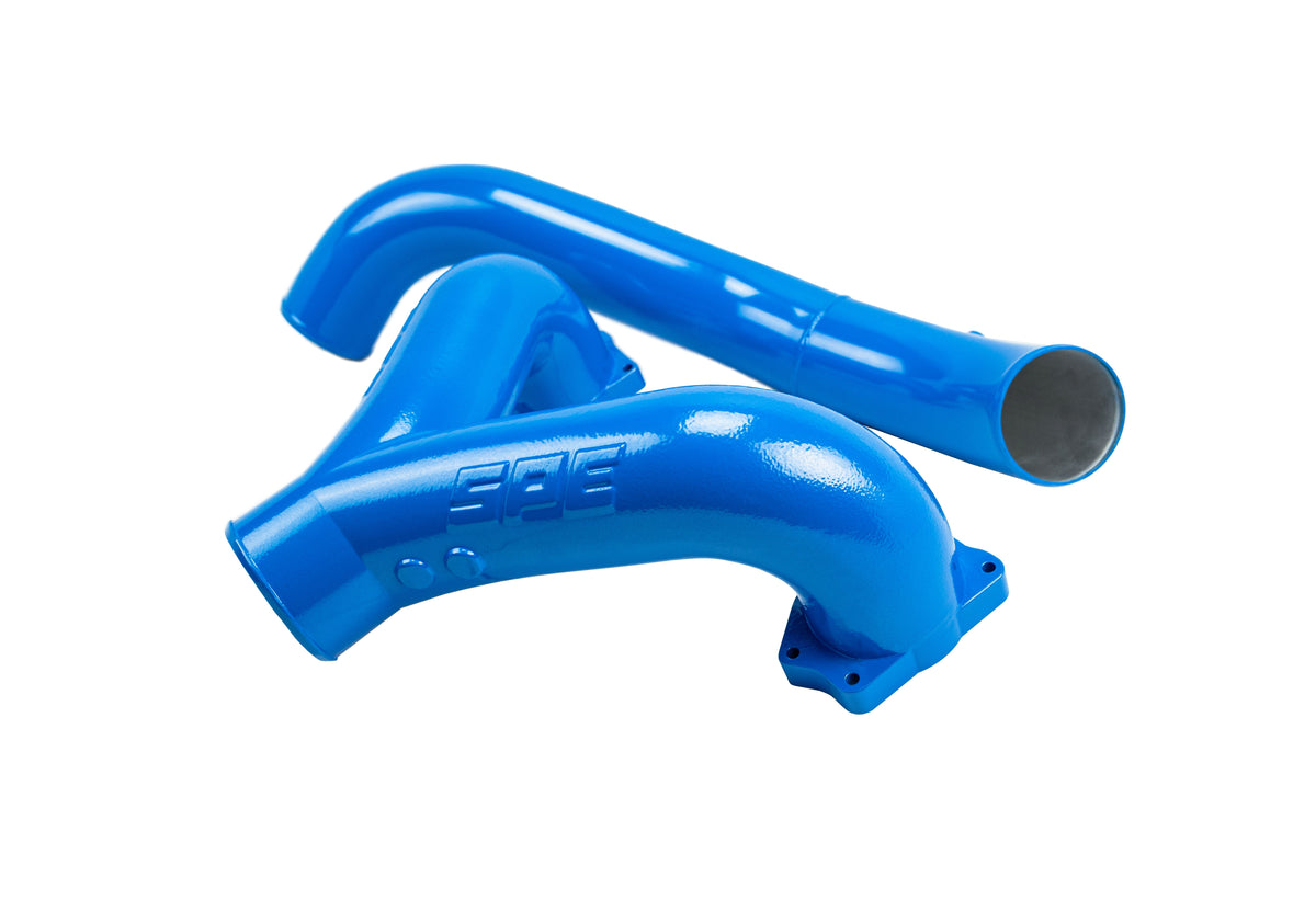 SPE Motorsport 2011–2026 6.7L Powerstroke Intake Piping Kit – Custom Powder Coated