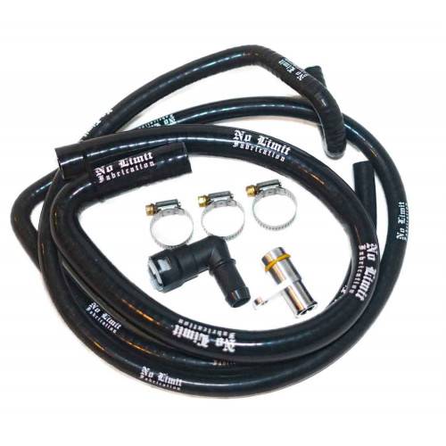 No Limit Fabrication Coolant Line Kit For 6.7 Ford Power Stroke 11-26
