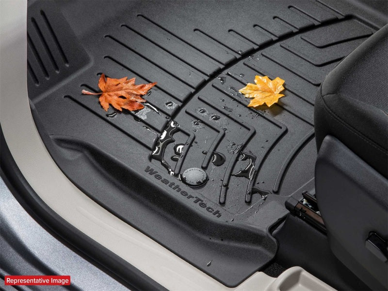 WeatherTech 17-19 Ford F-250/F-350/F-450/F-550 1st Row Front FloorLiner HP - Grey