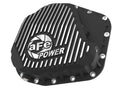 aFe POWER Pro Series Rear Diff Cover Black w/ Machined Fins Ford F-250/350 23-26 (Sterling 11.6)
