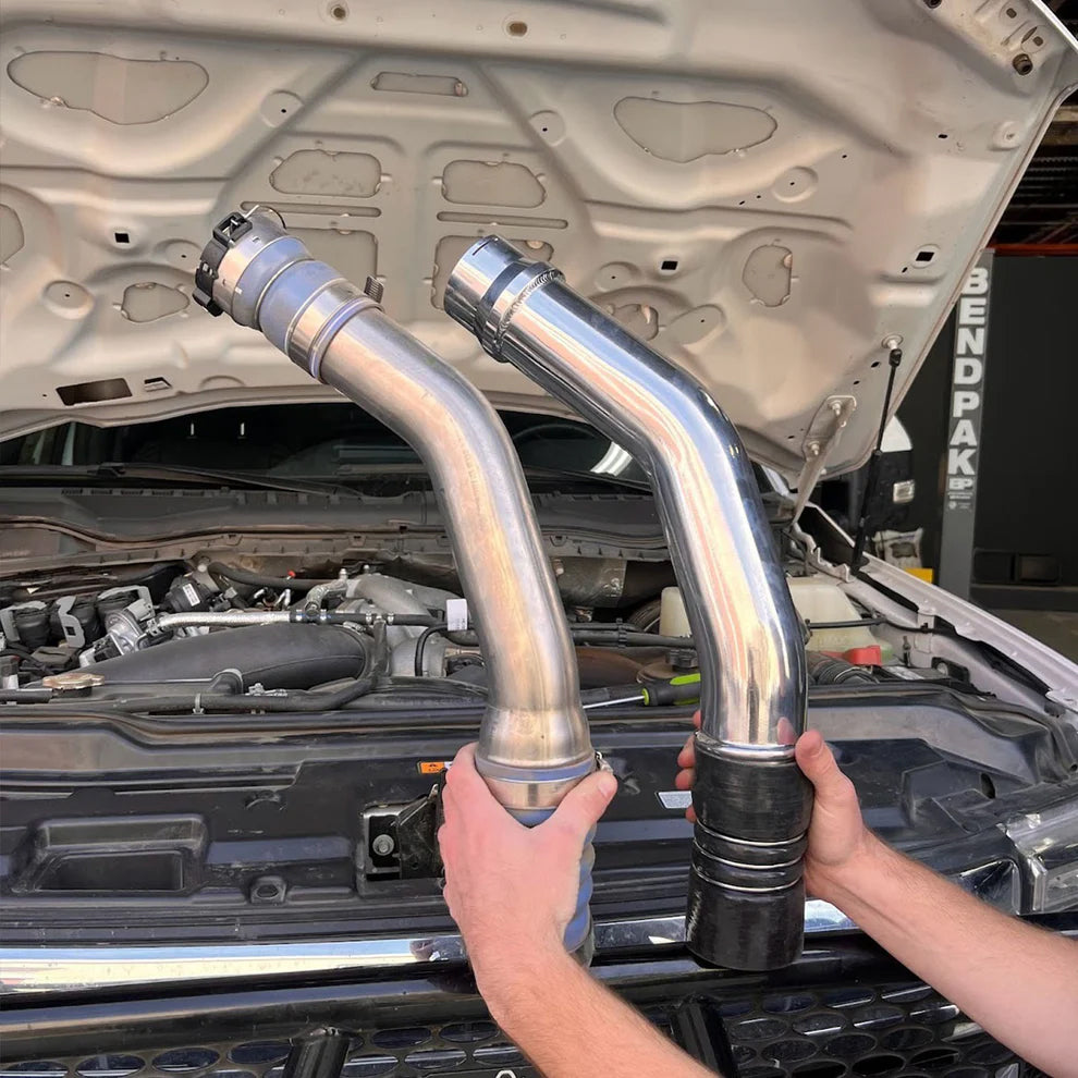 S&B Hot Side Intercooler Pipe for 2016-2026 Ford Powerstroke 6.7L