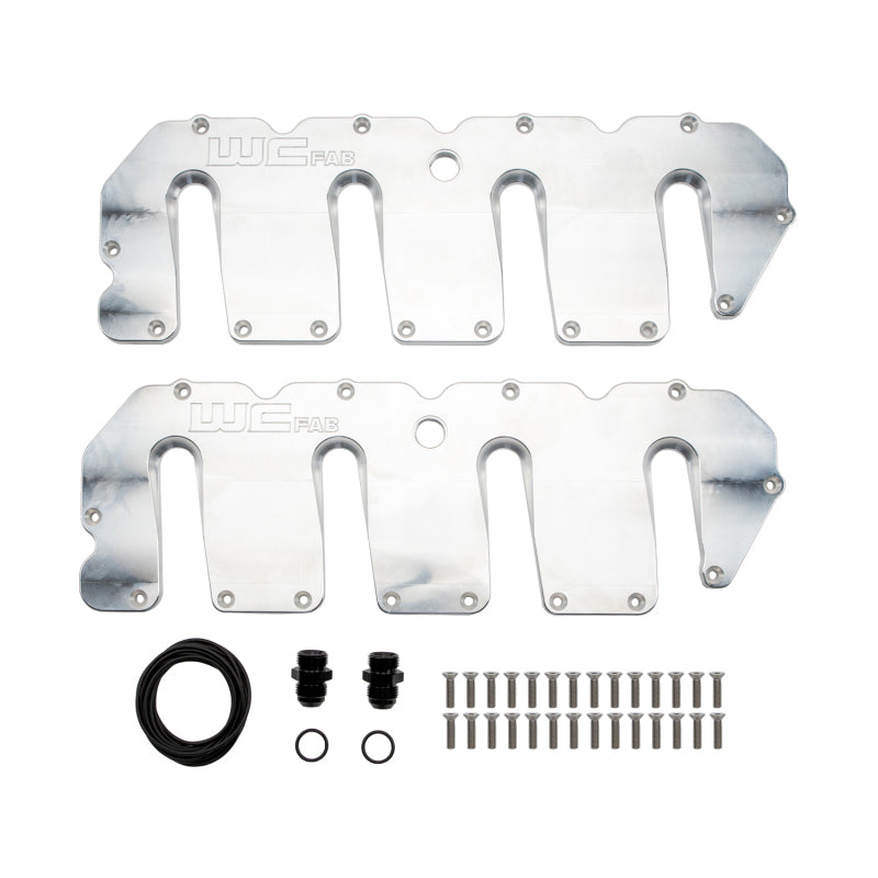 Wehrli 04.5-10 Duramax LLY/LBZ/LMM Billet Upper Valve Cover Set