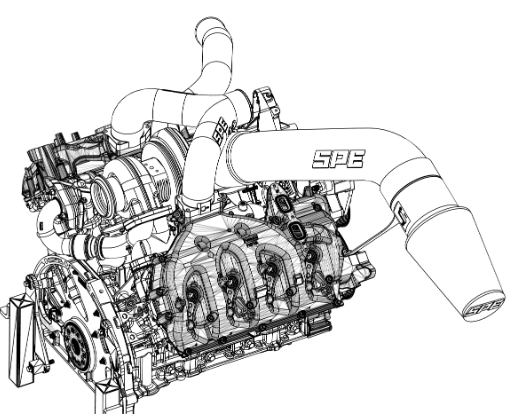 SPE Motorsport 6.7L Powerstroke Big AF Intake