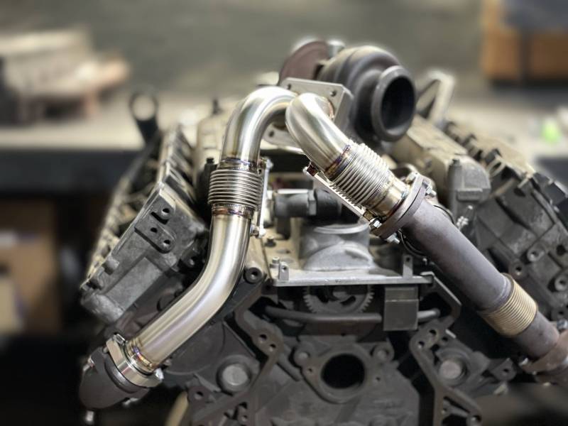MPP 6.0L Powerstroke T4 Non VGT Turbo Kit