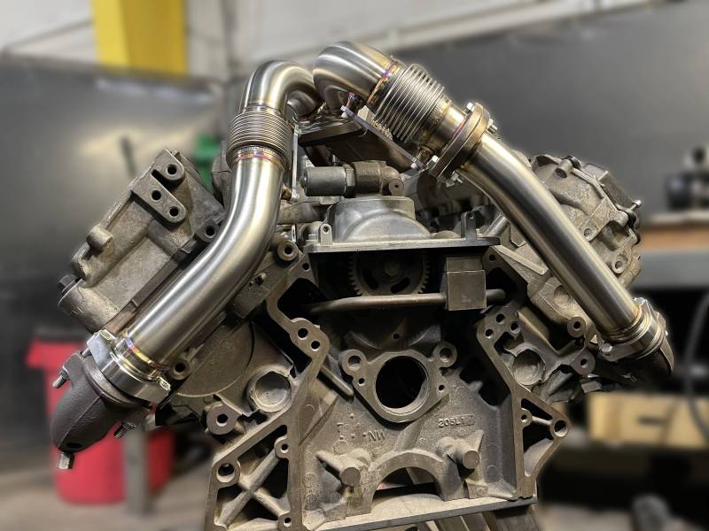 MPP 6.0L Powerstroke T4 Non VGT Turbo Kit