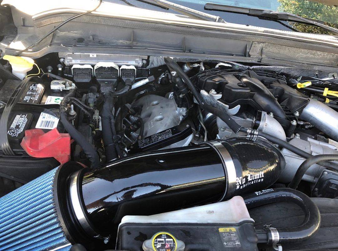 No Limit Fabrication 6.7 Powerstroke 11-16 Cold Air Intake Stage 2