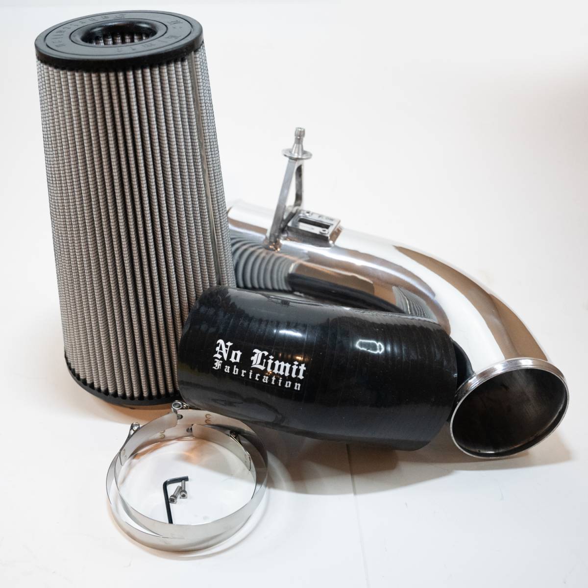 No Limit Fabrication 6.7 Powerstroke 17-19 Cold Air Intake Stage 2