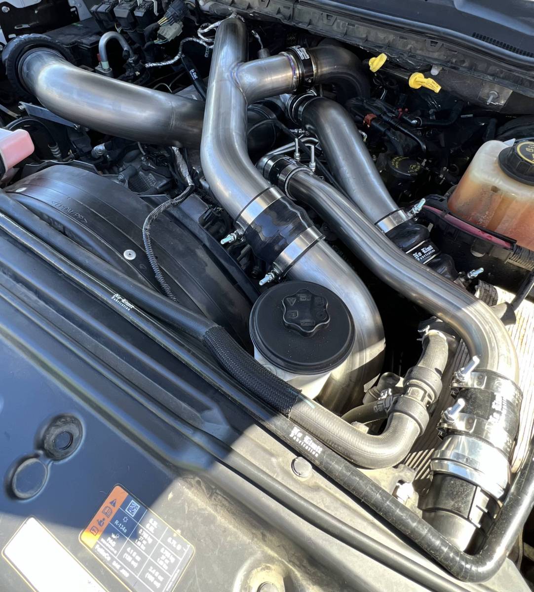 No Limit Fabrication 6.7 Powerstroke Intercooler Piping Kit