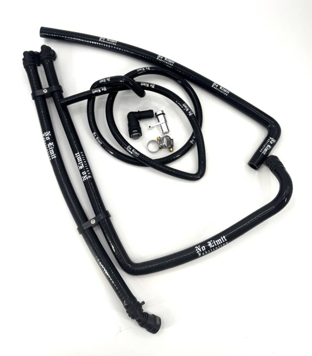 No Limit Fabrication Coolant Line Kit For 6.7 Ford Power Stroke 11-26