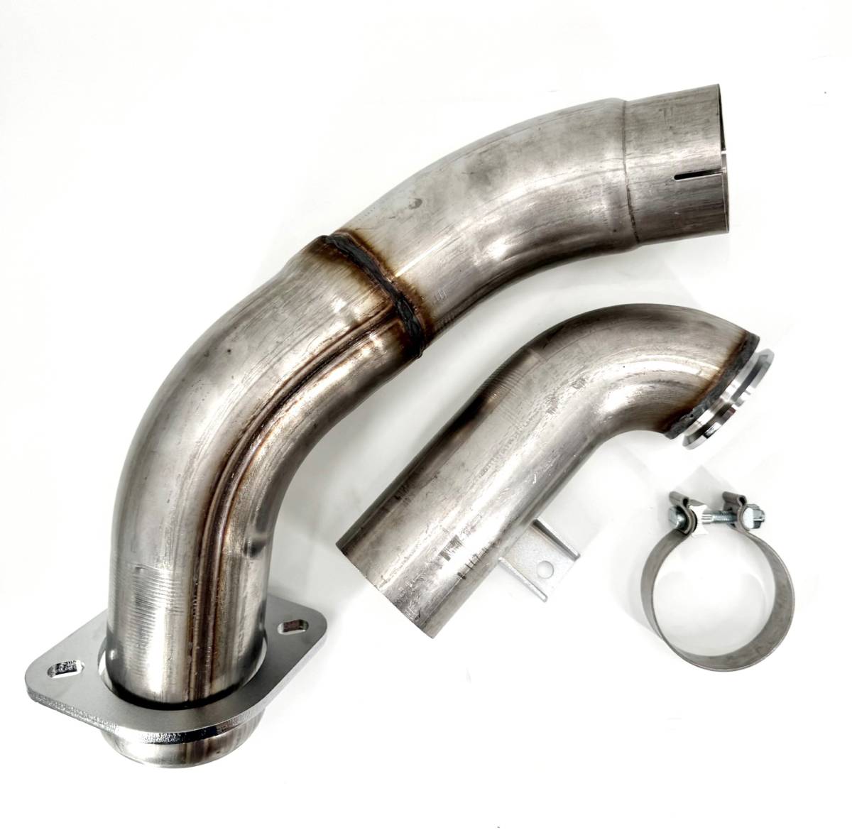 No Limit Fabrication 4" Stainless Steel Down Pipe For 2011-2014 6.7 PowerStroke
