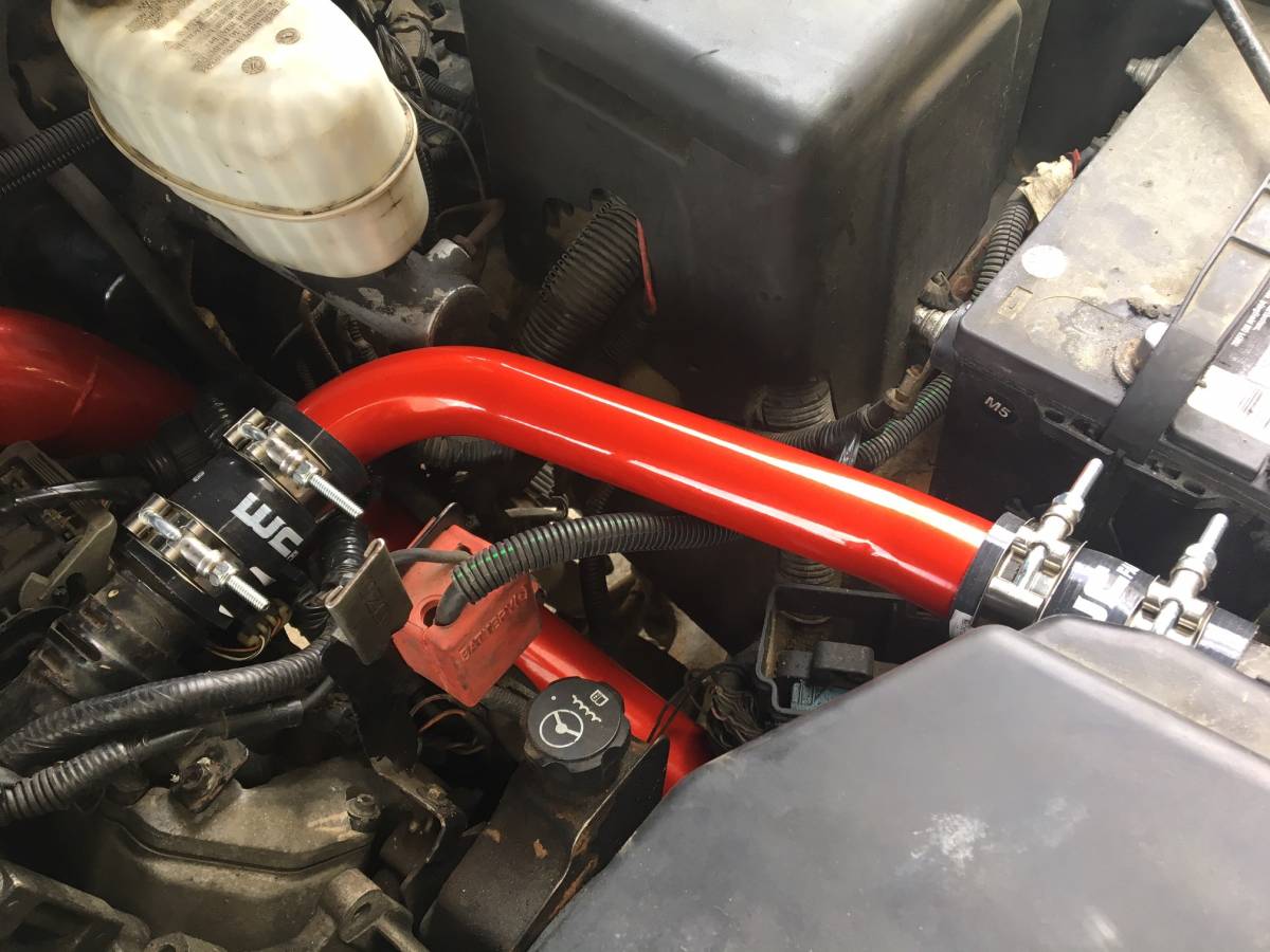 Wehrli 01-05 Chevrolet 6.6L LB7/LLY Duramax Upper Coolant Pipe