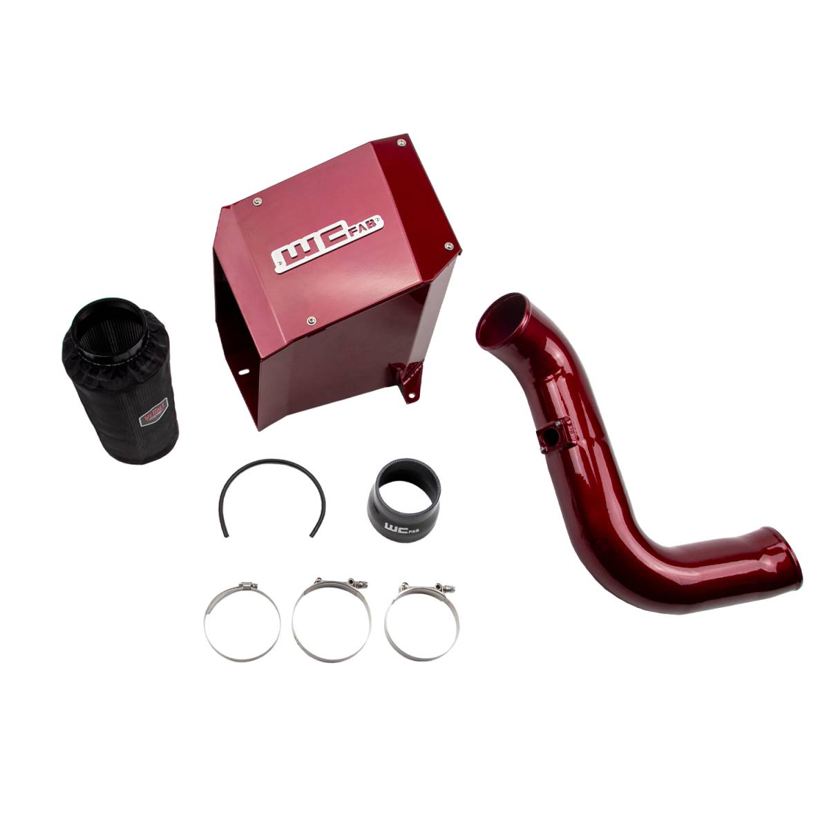 Wehrli 2004.5-2005 LLY Duramax 4in Intake Kit with Air Box