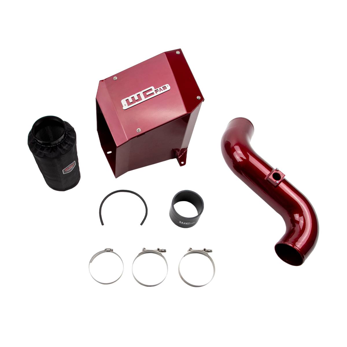Wehrli 06-07 Duramax LBZ 4in. Intake Kit w/ Air Box