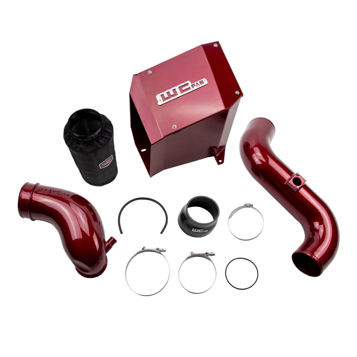 Wehrli 04.5-05 LLY Duramax 4in Intake Kit with Air Box Stage 2