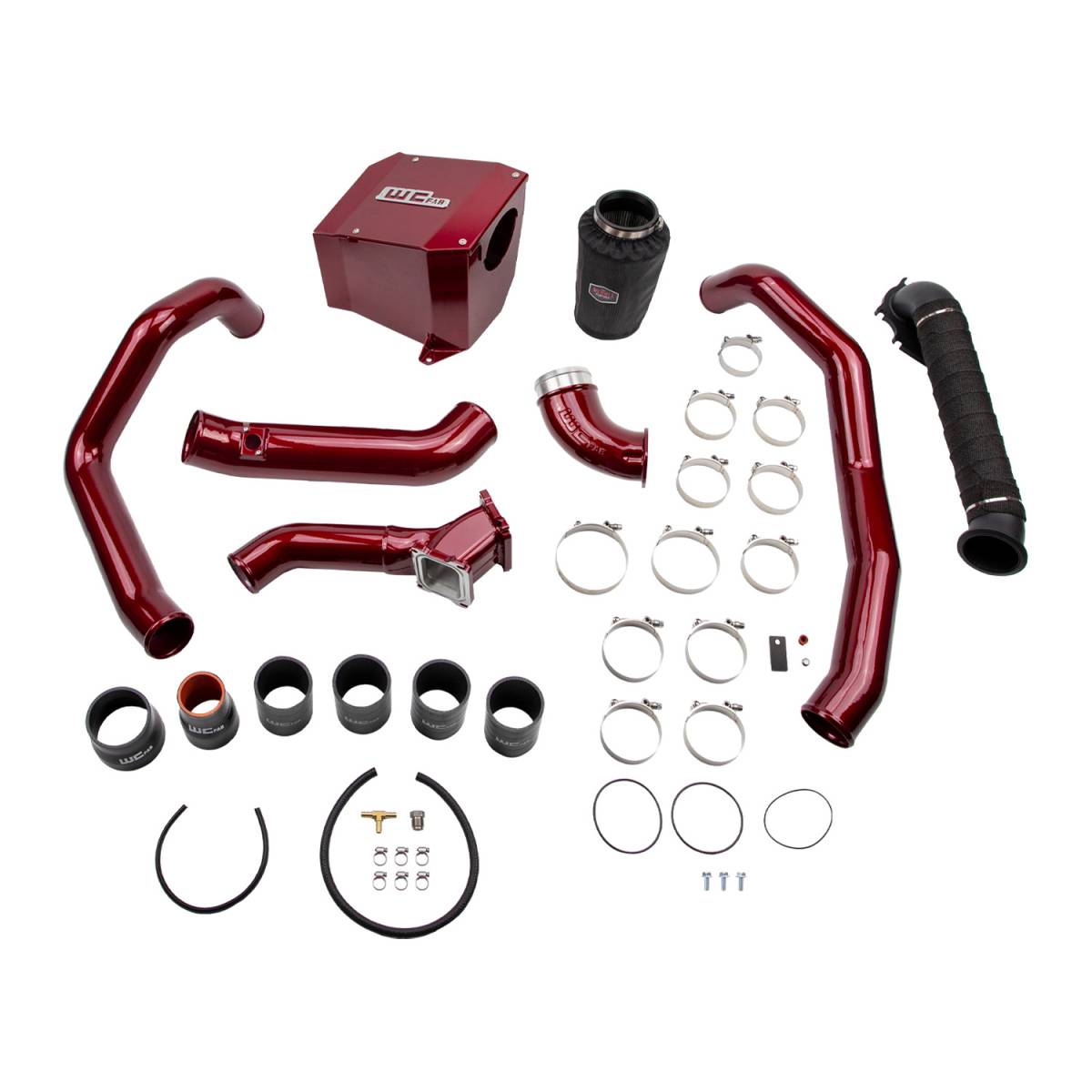 Wehrli 01-04 Chevrolet 6.6L LB7 Duramax High Flow Intake Bundle Kit