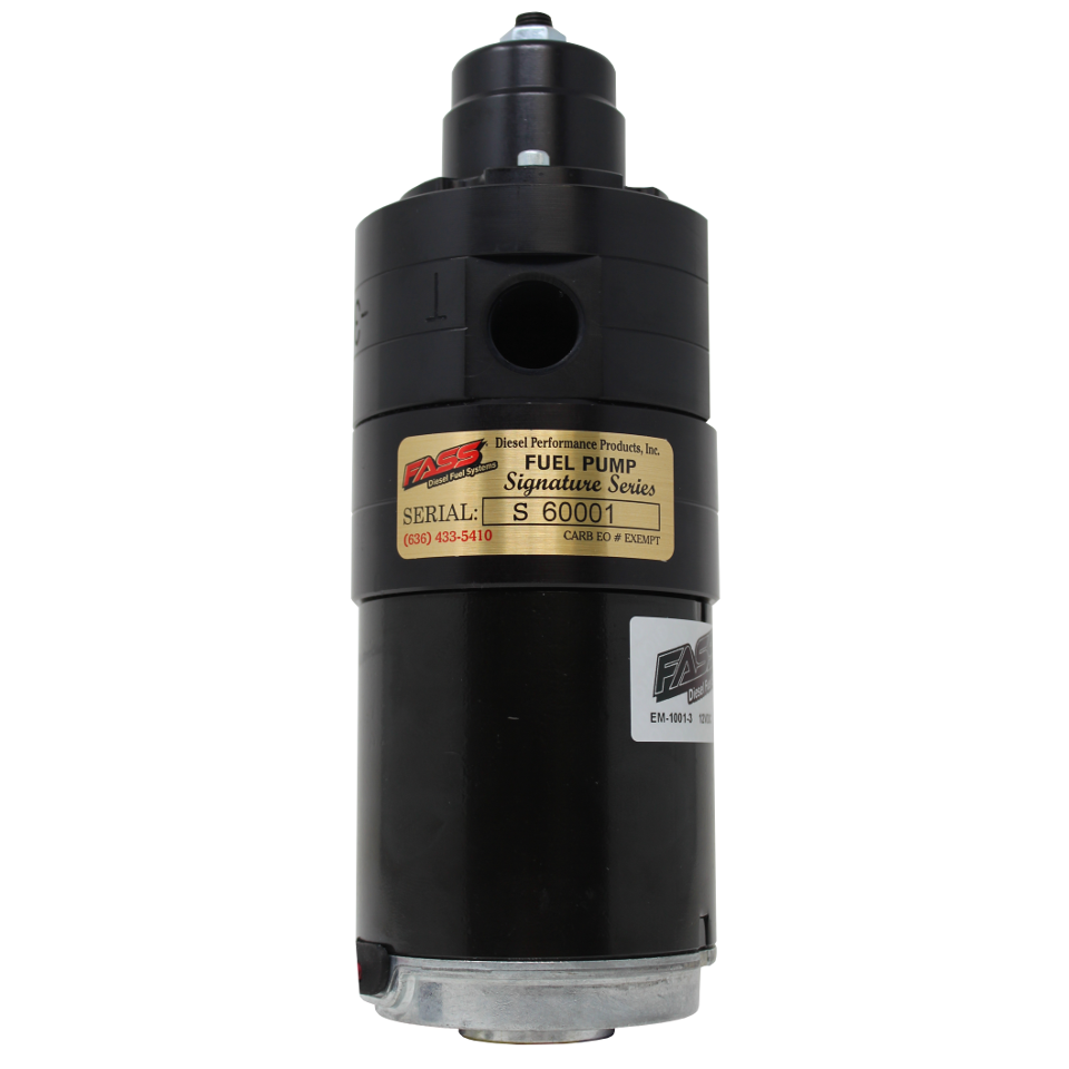FASS 01-16 GM 2500/3500 Duramax 165gph Signature Series Adjustable Fuel Pump FAS C09 165G
