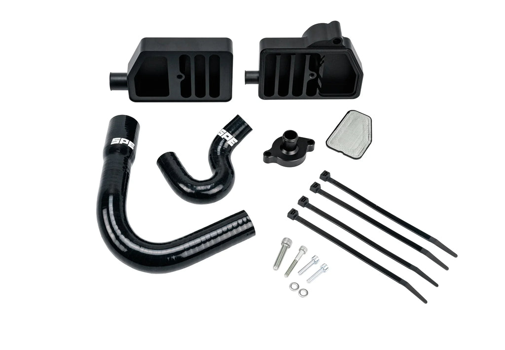 SPE Motorsports Recirculating CCV Kit- 2011+ Powerstroke 6.7L