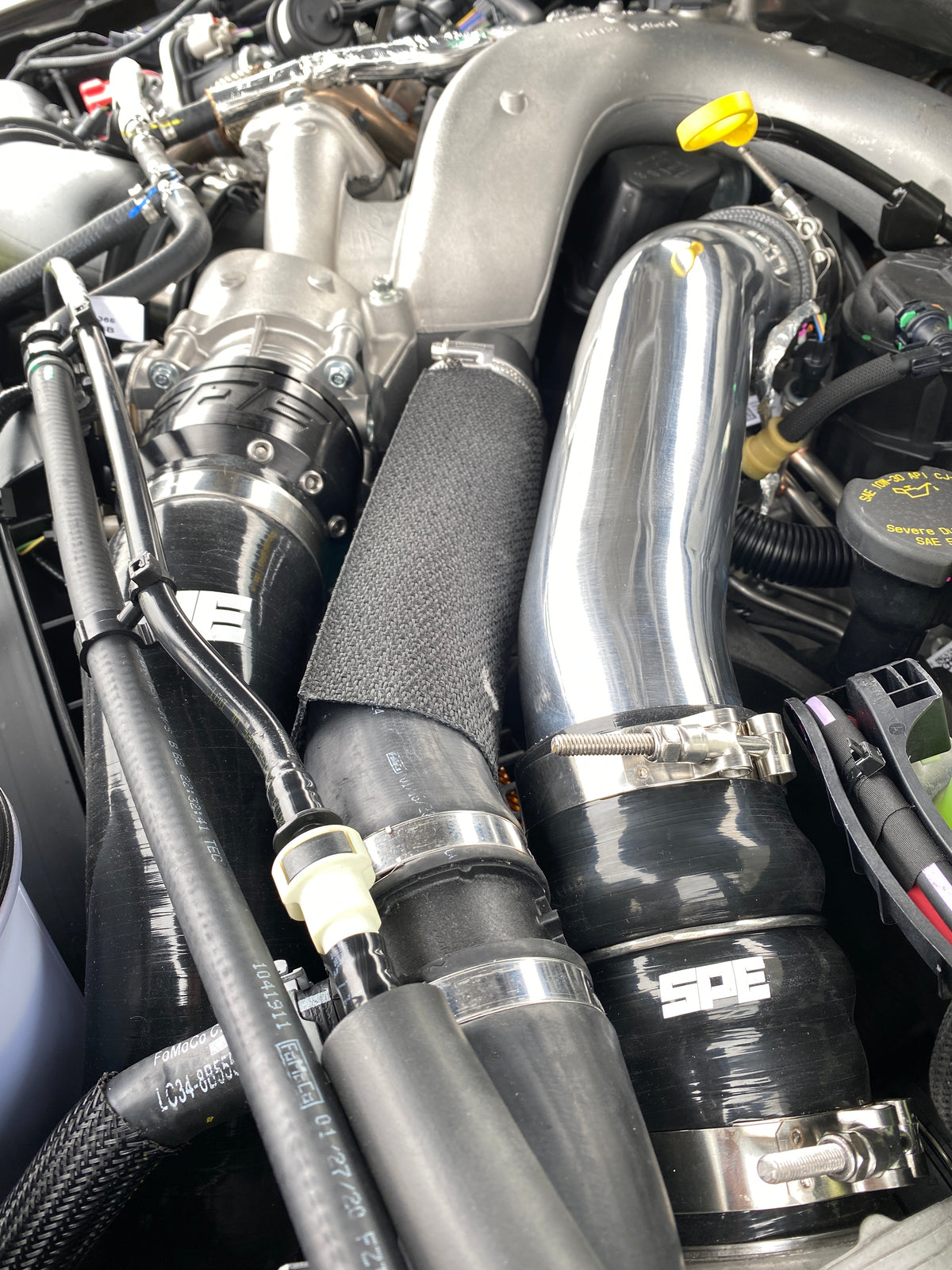 SPE 6.7L Powerstroke Hot Side Intercooler Pipe (Fits ALL year non-HO trucks)