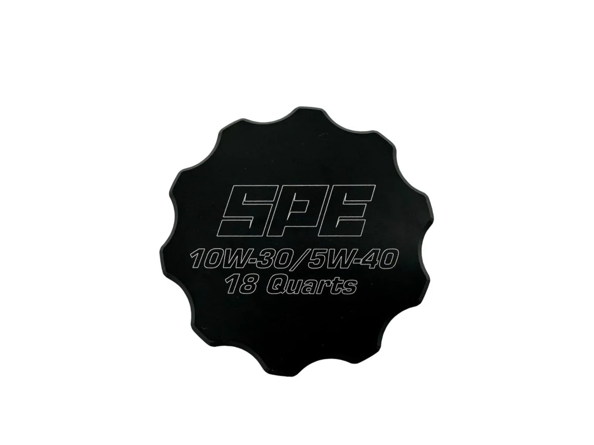SPE Motorsport 6.7L Powerstroke 18-quart Billet Oil Cap