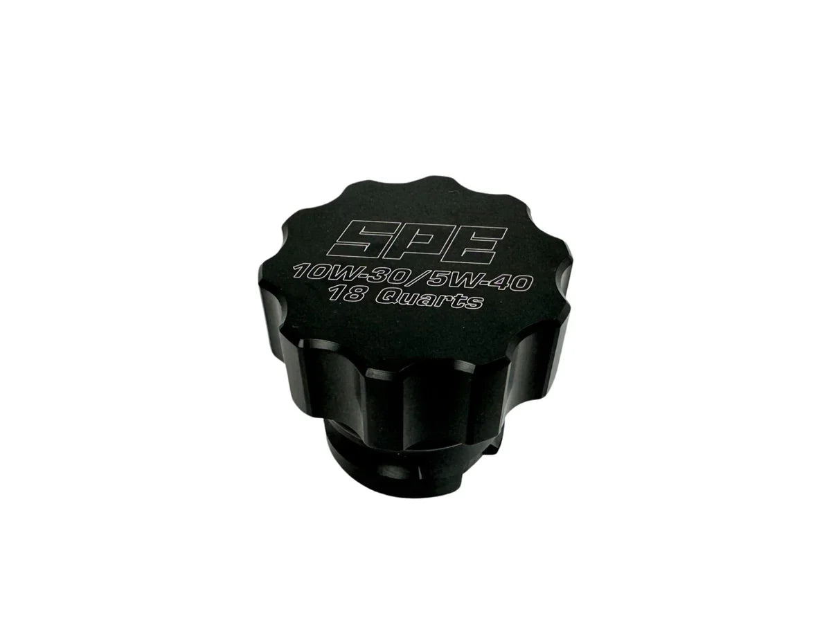 SPE Motorsport 6.7L Powerstroke 18-quart Billet Oil Cap