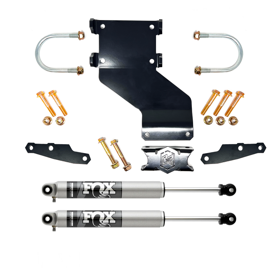 Kryptonite Dual Steering Stabilizer Kit With Fox 2.0 Shocks For Ram 2500/3500 2003-2013