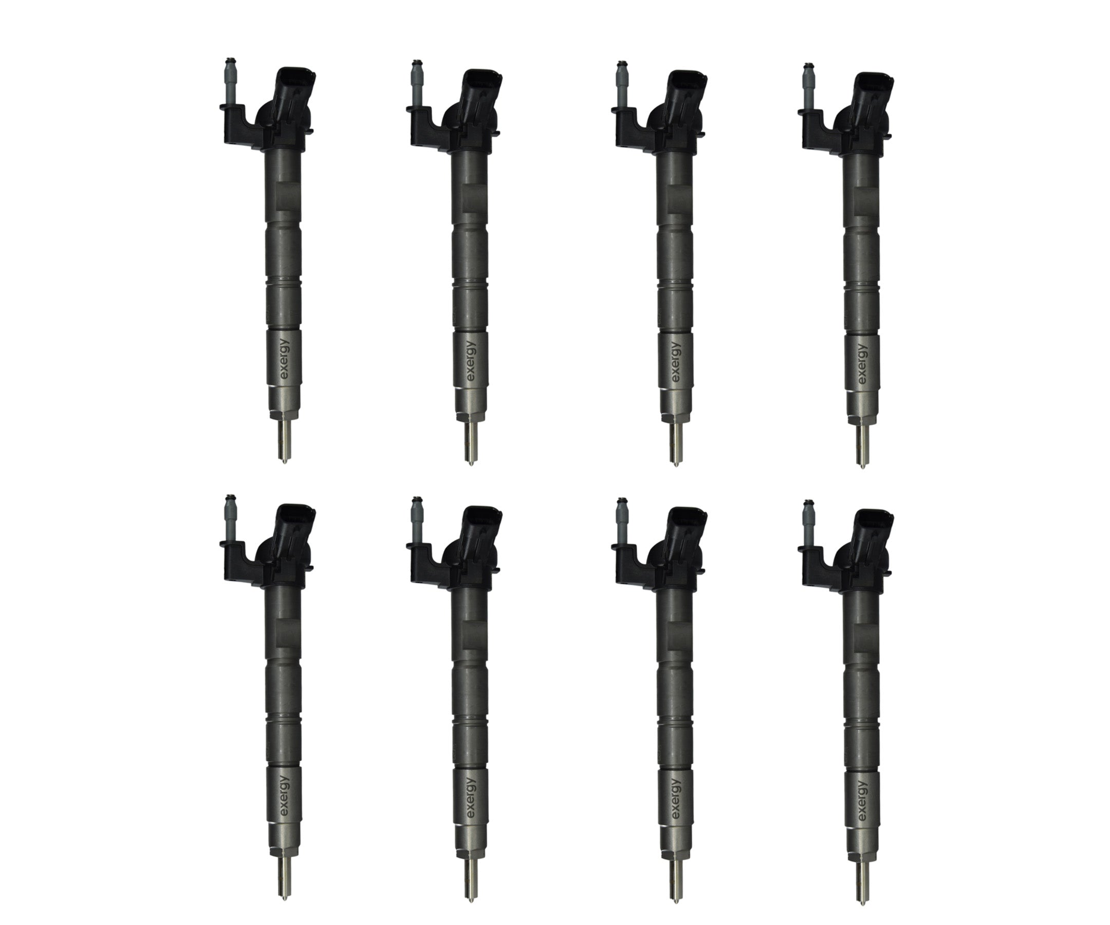 Exergy 11-16 Chevrolet Duramax 6.6L LML Reman 20% Over Injector - Set of 8