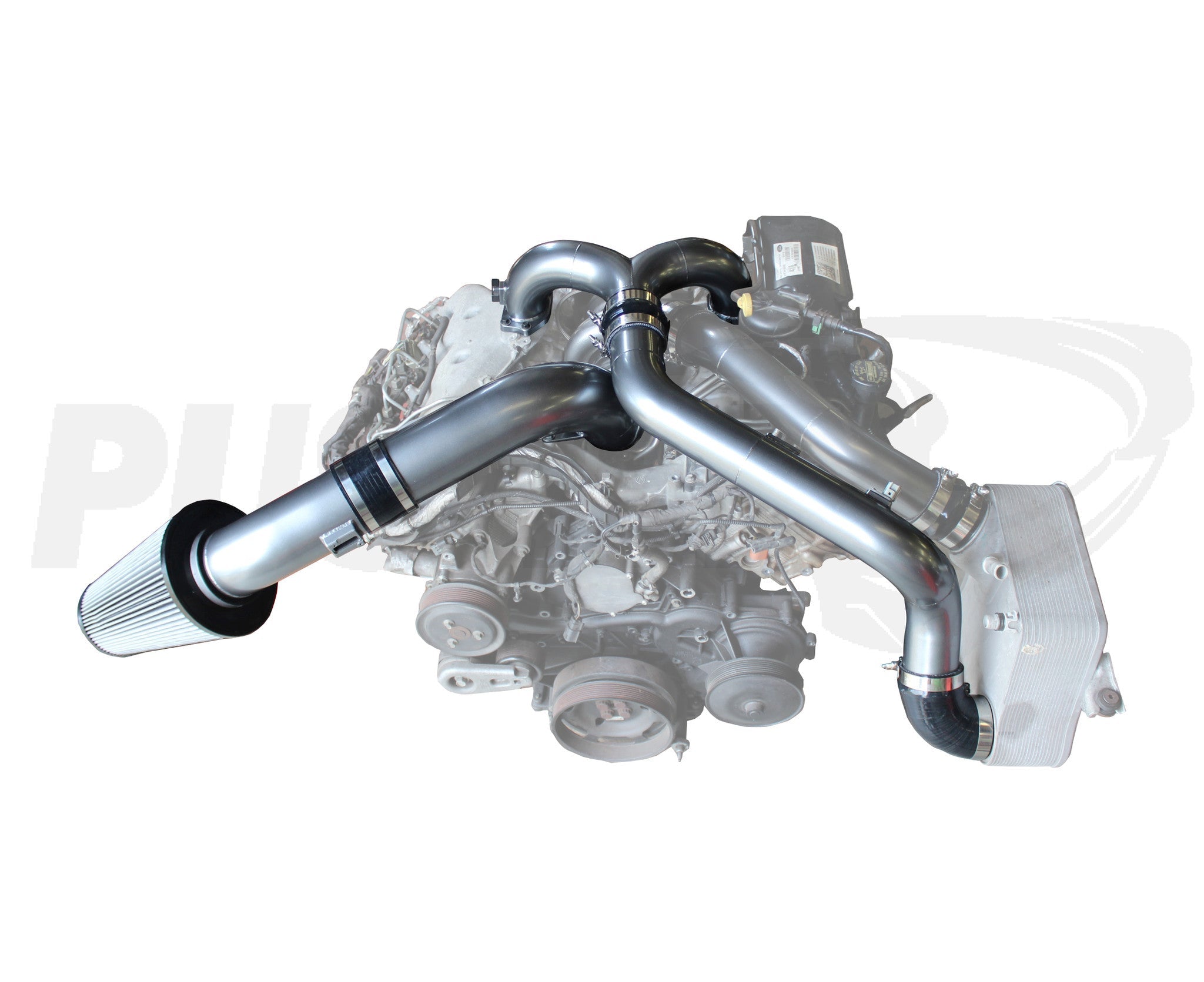 Pusher Intake System 2011-16 Ford F250/350 6.7L Powerstroke