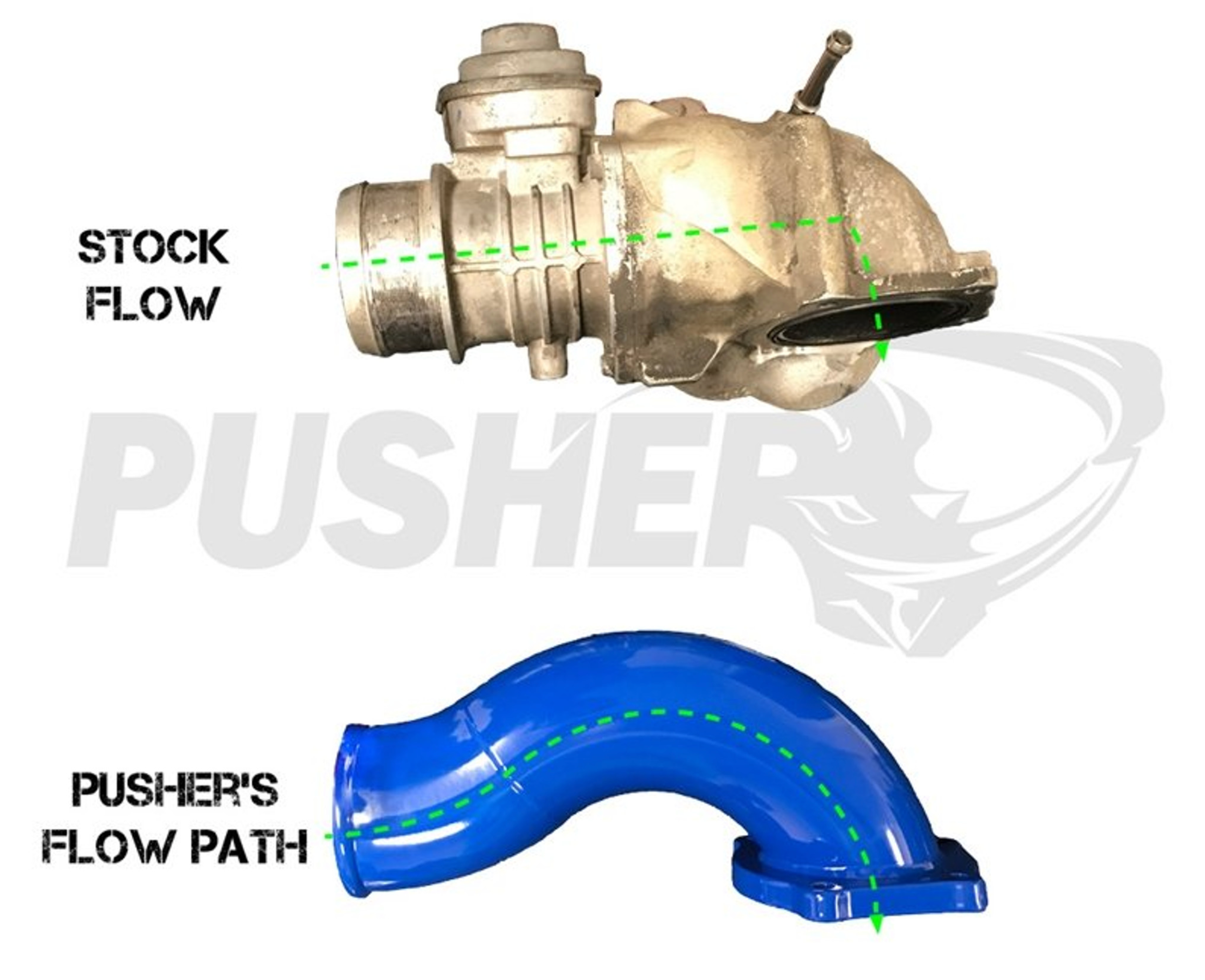 Pusher Intake Manifold for 2008-2010 Ford F250/350 6.4L Powerstroke