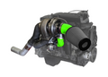 Pusher High Mount Compound Turbo System for 2010-2012 Ram 6.7L Cummins Trucks