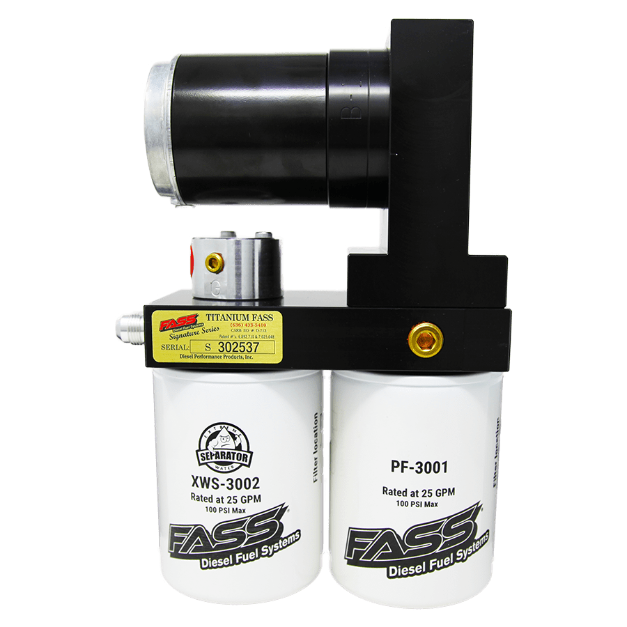 FASS 20-22 GM Duramax 220gph Titanium Series Fuel Air Separation System