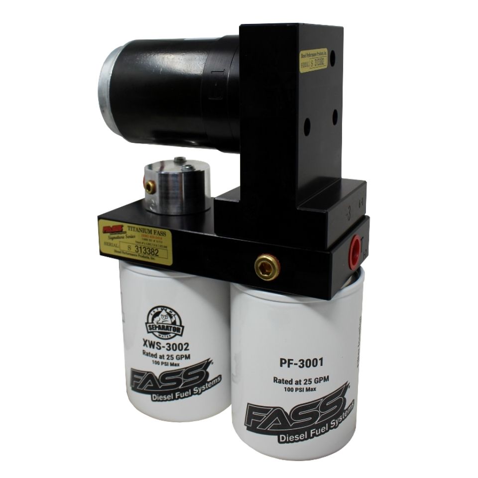 FASS 00-05 Ford Excursion Powerstroke 220gph/65psi Titanium Plus Fuel Air Separation System