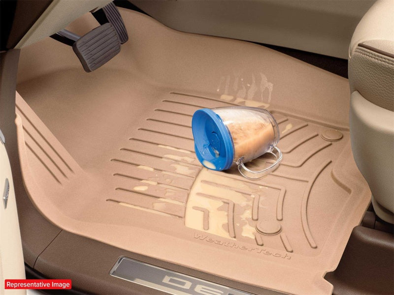 WeatherTech 15-19 Chevrolet Silverado 1st Row Front FloorLiner HP - Black
