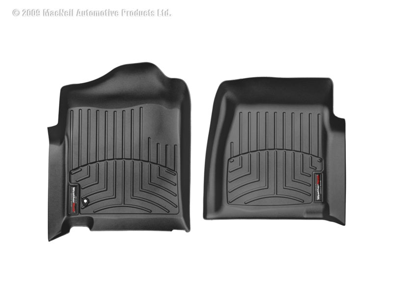 WeatherTech 01-06* Sierra Silverado 2500/3500 Standard Cab Classic Front FloorLiner - Black