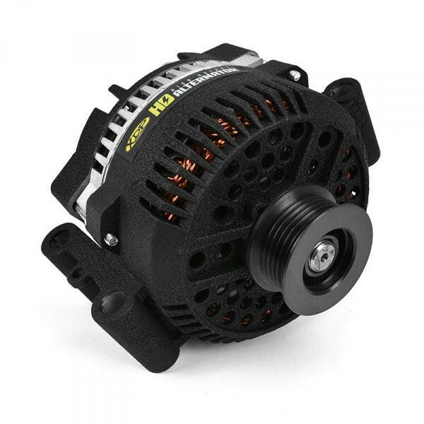 XDP Wrinkle Black Hd High Output Alternator XD357