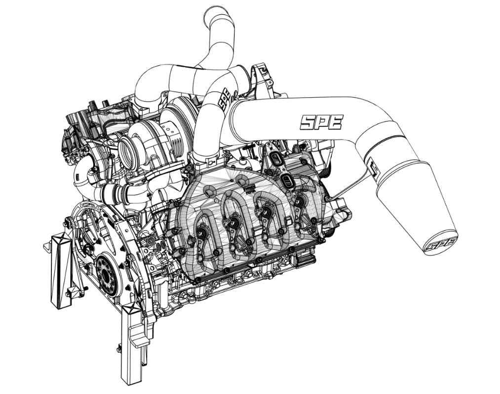 SPE Motorsport 2020–2026 6.7L Powerstroke S400 Emperor Turbo System
